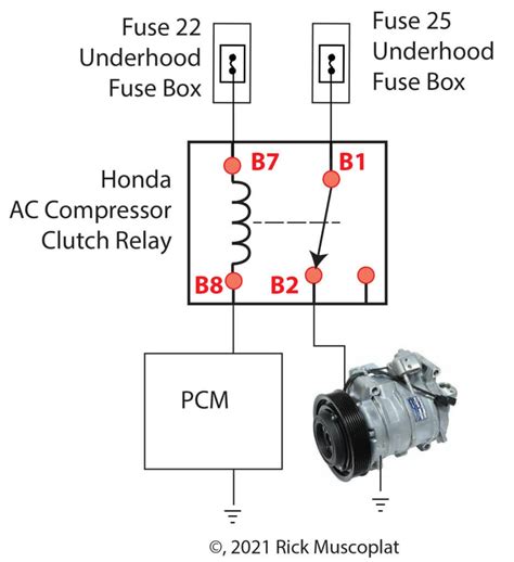 clutch relay wiring diagram 